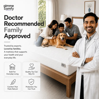Premium Cotton Feel Terry with Elastic fitted Style Waterproof Mattress Protector (White)