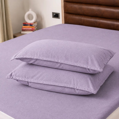 Lavender Waterproof Pillow Protector – 2 Pieces